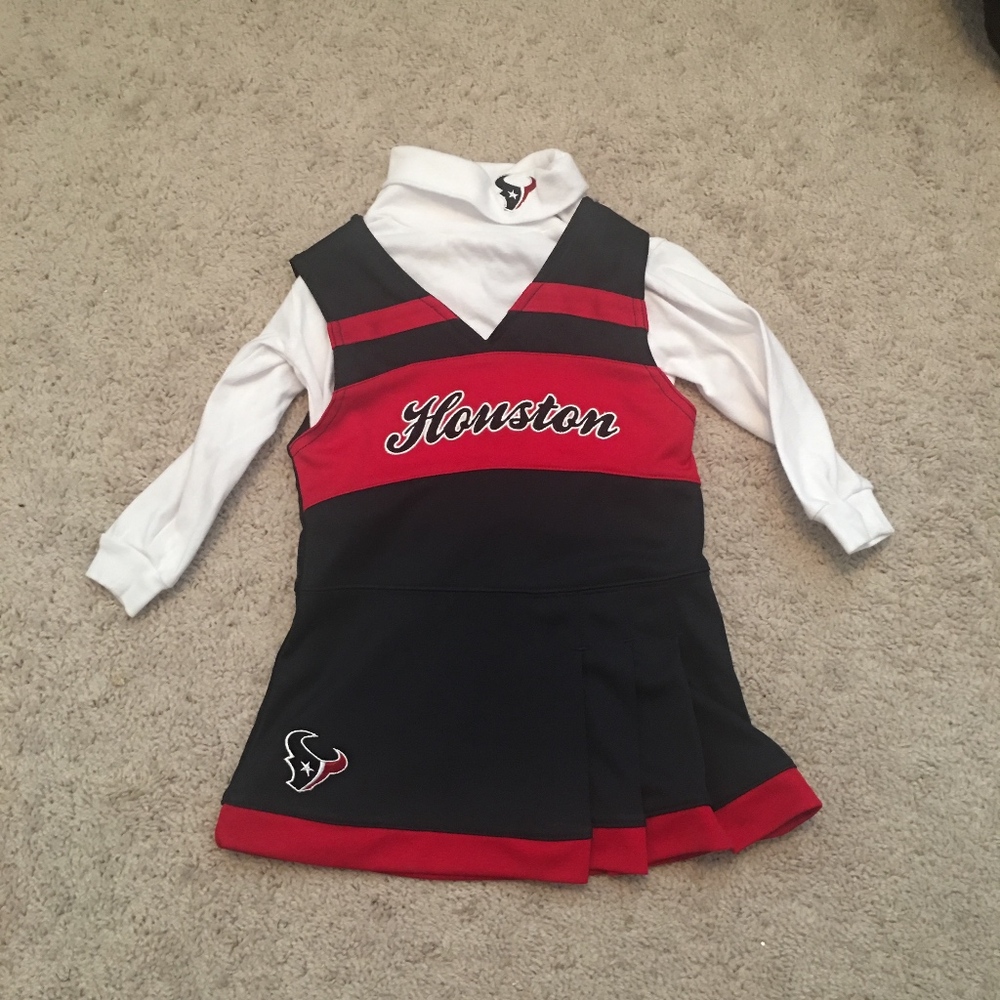 EUC Houston Texans Cheerleader Outfit Size: 2T
